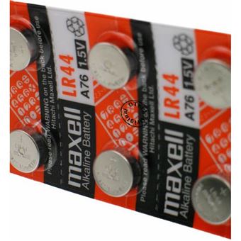 Lot De 10 Piles Bouton Vinnic L1154F / LR44 / AG13 - 1.5V, Compatible Maxell - Garantie 2 Ans
