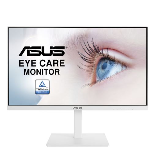 ASUS VA27DQSB-W - Écran LED - 27" - 1920 x 1080 Full HD (1080p) @ 75 Hz - IPS - 250 cd/m² - 1000:1 - 5 ms - HDMI, VGA, DisplayPort - haut-parleurs - b