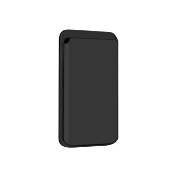 1€49 sur Porte Carte Magsafe pour iPhone 12 et 13 Revêtement en Cuir  Fixation Magnétique Noir - Porte-cartes - Achat & prix