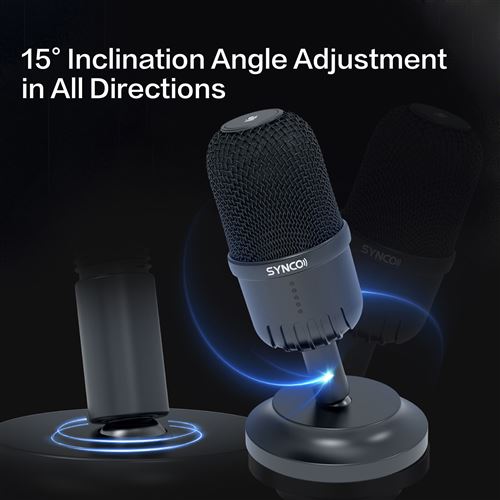 Wave 1 Support Microphone Professionnel Réglable Améliorant la