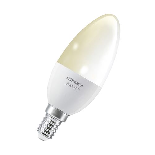 LEDVANCE Lampe LED Smart avec Bluetooth - E14 - dimmable - blanc chaud - contrôlable avec Google - Alexa et Apple Voice Control}