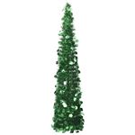 vidaXL Sapin de Noël artificiel escamotable vert 180 cm PET320990