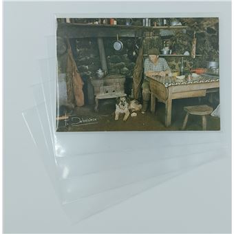 Lot De 50 Pochettes De Protection Pour Vinyles 12″ Rock On Wall Plastique Transparent 13030086