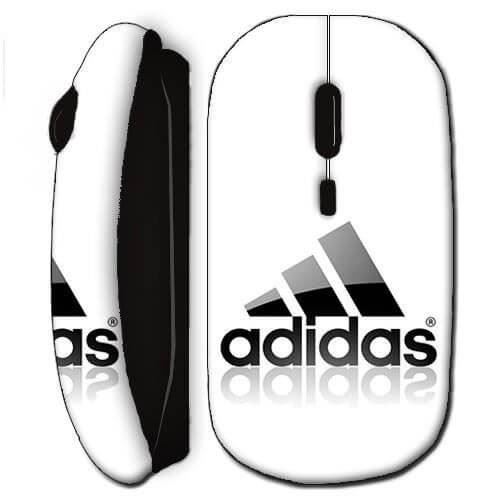 Souris sans fil logo adidas noire Maniacase