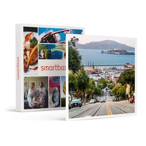 SMARTBOX - Coffret Cadeau Voyage en Californie : 9 jours en hôtel 3* à San Francisco et Los Angeles avec visites-Séjour