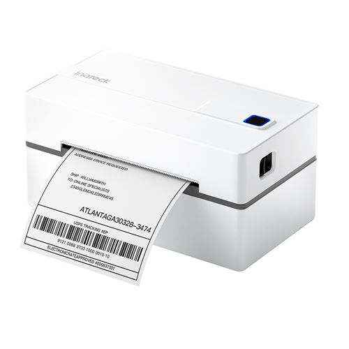 Inateck Imprimante D'étiquettes Thermiques Bluetooth, Imprimante sans Fil 4x6 pour L'expédition De Colis