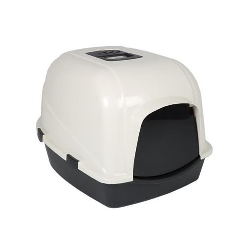 Comparer les prix de EBI House Eclipse 70-GT Zen Series 56 x 70 x 46 cm - 2,6 kg - Blanc - Pour chat