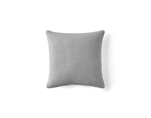 Non Communiqué Gris Clair Polette - Coussin - En Tissu Texturé - 40X40 Cm