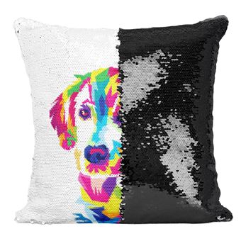 Pull pour chien en tricot personnalisé avec des taches