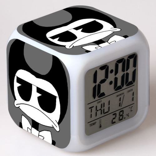 Réveil enfant LED Multifonctionnel Coloré - Bendy and the Ink Machine #13