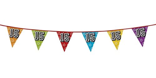 Boland Ligne drapeau holographique 15 ans 8 mètres