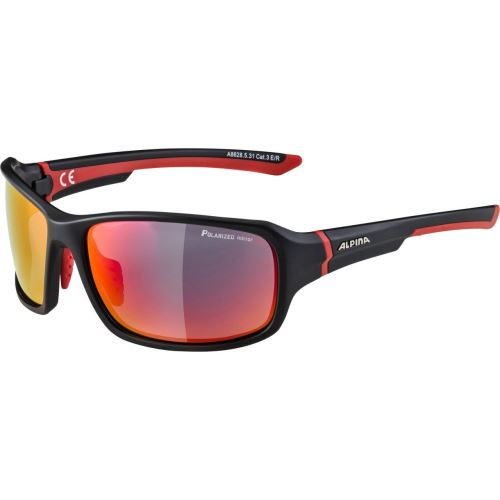Alpina Lyron P Verres Noir/Rouge