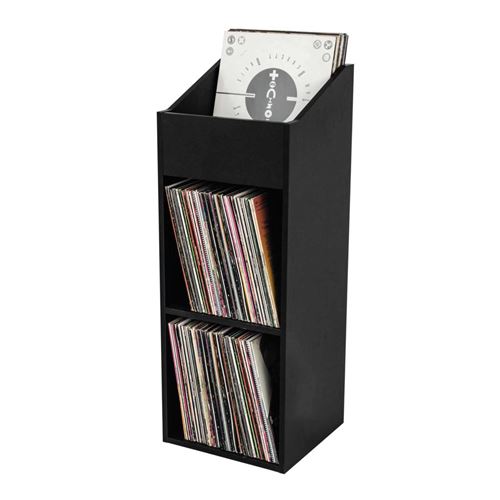 GLORIOUS - RECORD BOX 330 BLACK - Casier de rangement 330 vinyles finition noir