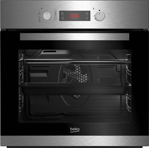 Beko BIE22305RXP - Four - intégrable - largeur : 59.4 cm - profondeur : 56.7 cm - hauteur : 59.5 cm - avec système auto-nettoyant - classe A - acier inoxydable