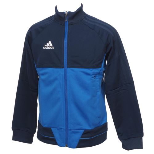 Vestes de survêtements tracktops Adidas Tiro17 jr fonce/bleu Bleu taille : 5à6AN réf : 75836