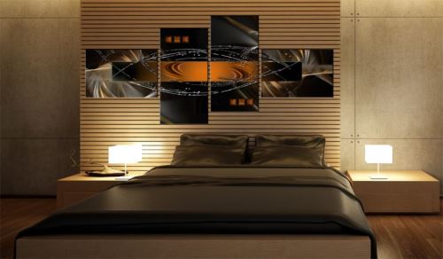 Tableau - Plongé dans caramel .Taille : 100x45