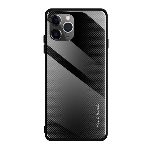 Coque verre trempé dégradé de couleur pour Apple iPhone 11 6.1 - Noir