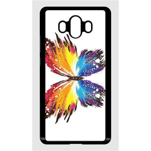 Coque huawei mate 10 papillon multicolor