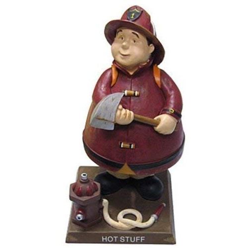 Figurine de pompier Russ Berrie Bobble Guyz