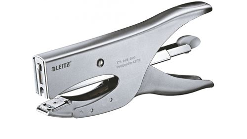 Leitz Pince agrafeuse 5549-00-81 - capacité 40 feuilles, profondeur 70 mm, métal - vue 1