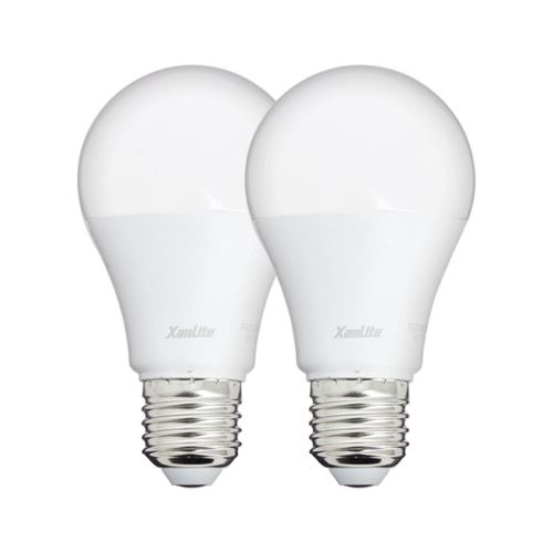 Lot de 2 ampoules LED A67 - culot E27 - classique