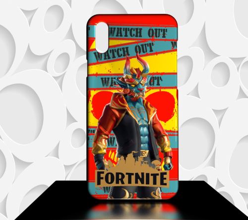 Coque compatible pour Samsung Galaxy A50 Fortnite Battle Royale 215