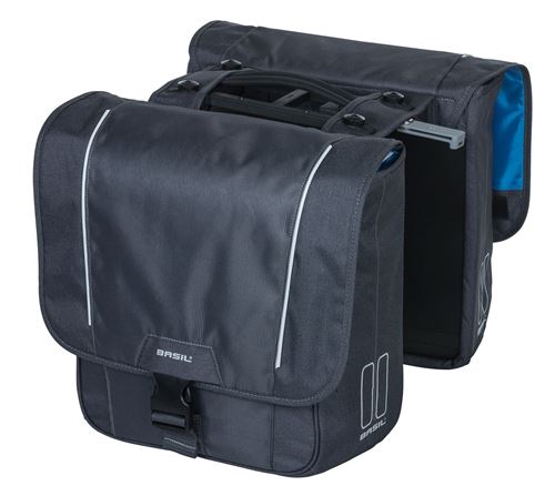 Basil double sacoche Sport DesignMIK 32 litres anthracite - 17788