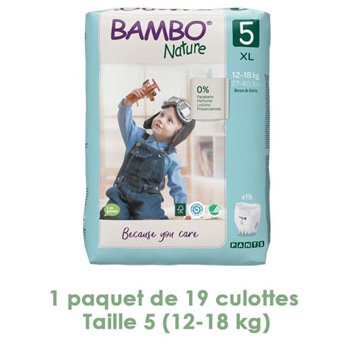 Bambo Nature Pants Junior T5 (12-18 kg) - 1 paquet 19