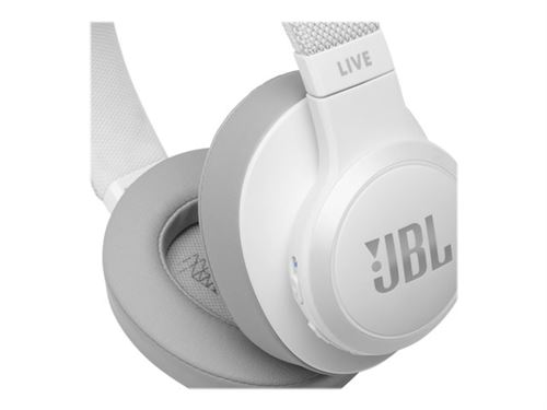 Écouteur JBL Live 500BT Casque Bluetooth sans fil Blanc