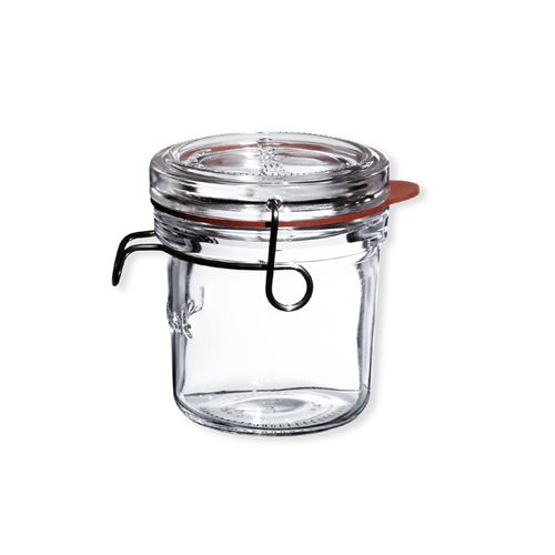 Bruno Evrard - Bocaux en verre avec couvercle 20cl - Lot de 6