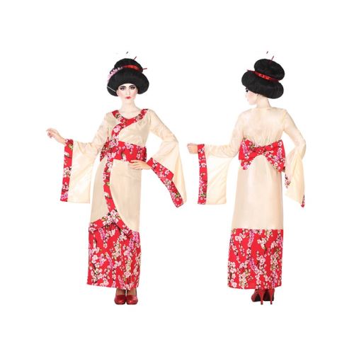 Déguisement pour Adultes Geisha Rose (2 Pcs) (Taille XL)