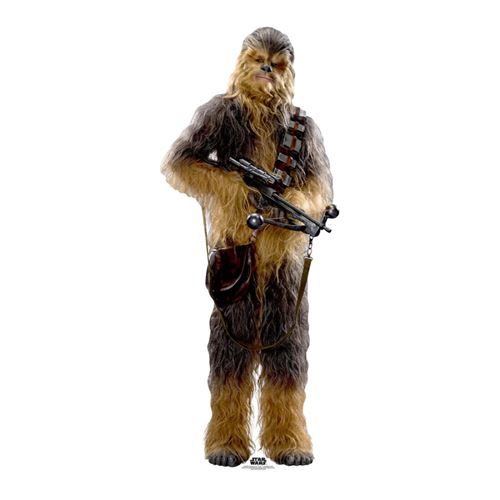 Star cutouts Chewbacca (SW : TFA) LifeSize Carton Découpe