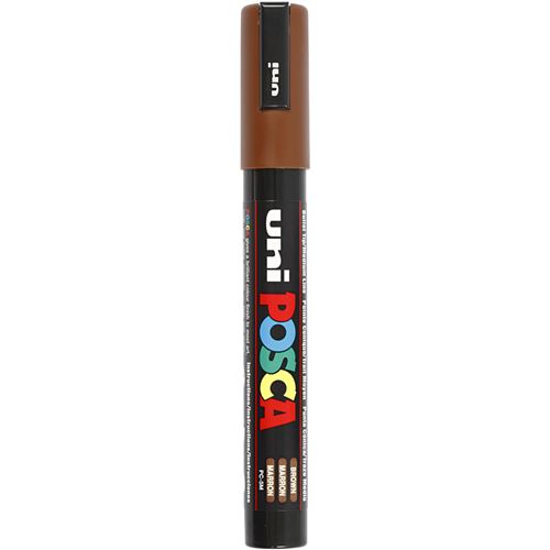 Posca Épaisseur De La Pc-5Mligne Du Marqueur De Peinture 1,8 - 2,5 Mm Brun