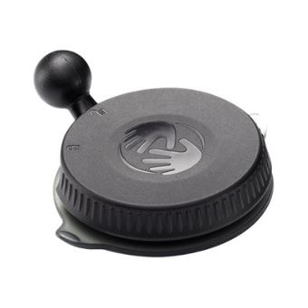 Support à Ventouse Pour GPS TomTom | Compatible Via, GO Live, Start 20/25/60 | Base Plate Sans Anneau, Fixation Parabrise Stable