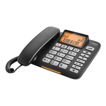 Téléphone fixe avec fil DA410 - Anthracite GIGASET : le téléphone