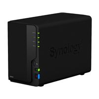 Serveur NAS Synology DiskStation DS218 2 baies 2 Go Noir