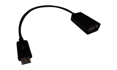 D2 Diffusion D2USBFMICROUSB SAC Câble USB Femelle vers micro USB 15 cm