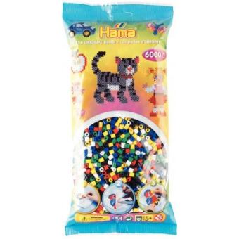 Sachet de 1000 perles midi noir - hama - Création perle et bijou - Achat &  prix