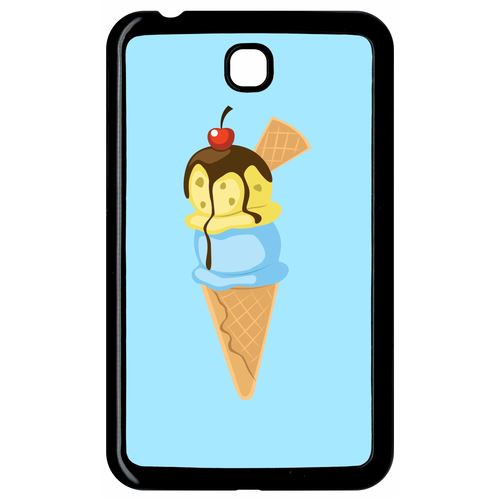 Coque Samsung Galaxy Tab 3 P3200 Glace Cornet Bleu