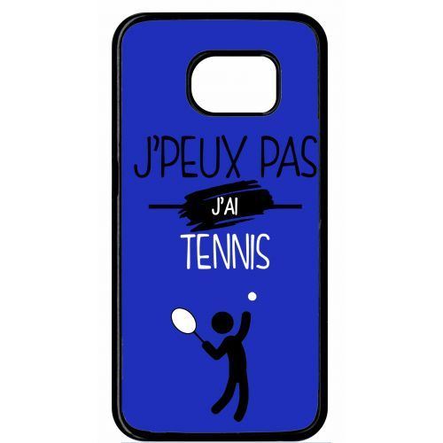 Coque samsung s6 edge j peux pas j ai tennis 3