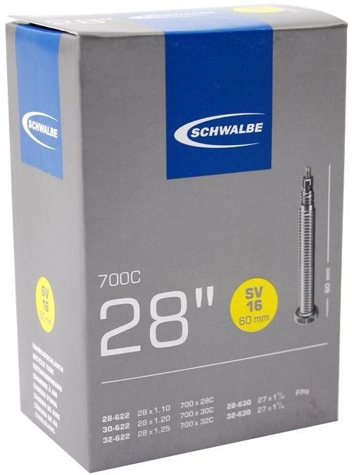 Schwalbe tube intérieur 27/28 x 1,10/1,25(28/32-622/630) SV 60 mm