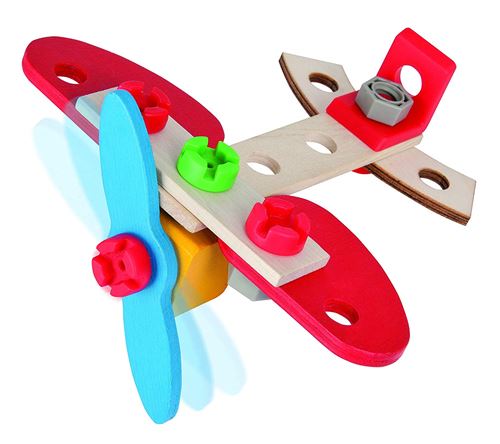 Eichhorn - 100039005 - Jeu De Construction - Constructor - Avion - 17 Pièces