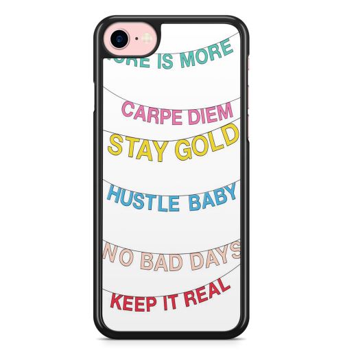 Coque Fifrelin pour iPhone 7 et iPhone 8 Positive Affirmations Citations Quotes