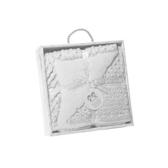 Gamberritos Couverture Bebe Polaire 110 X 140 Cm Blanc Blanc Achat Prix Fnac