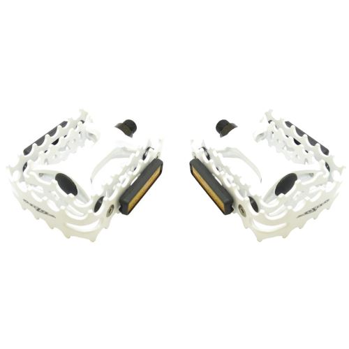 Onza VP458 Pédales d'essai Pédales 9/16 Blanc