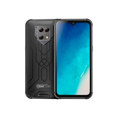 Blackview BV9900 Helio P90 Octa Core 8 Go+256 Go IP68 Téléphone portable robuste Android 9.0 48MP Quad Caméra arrière NFC Smartphone