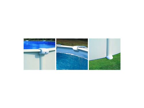 GRE Rundpool, weiß, ØxH: 460 x 132 cm - weiss
