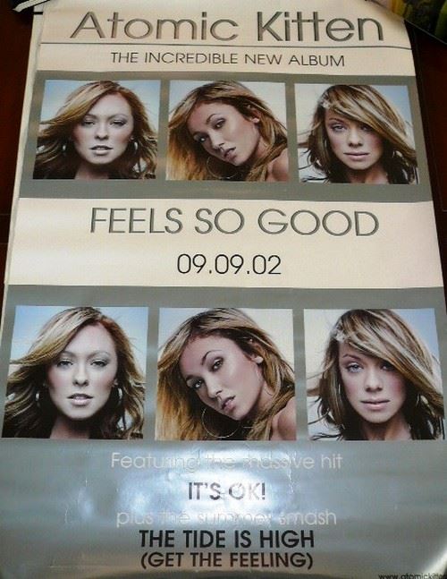 Atomic Kitten - 50x70 cm - AFFICHE / POSTER