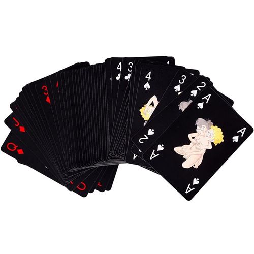 Cartes de jeu de positions sexuelles pour adultes, jeu de cartes