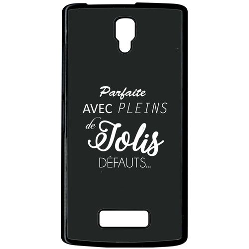 Coque Lenovo A2010 Parfaite Avec Pleins De Jolis Defauts Fond Noir